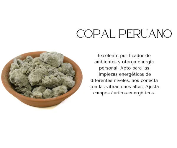 Copal Hindú - Peruano x 50gr